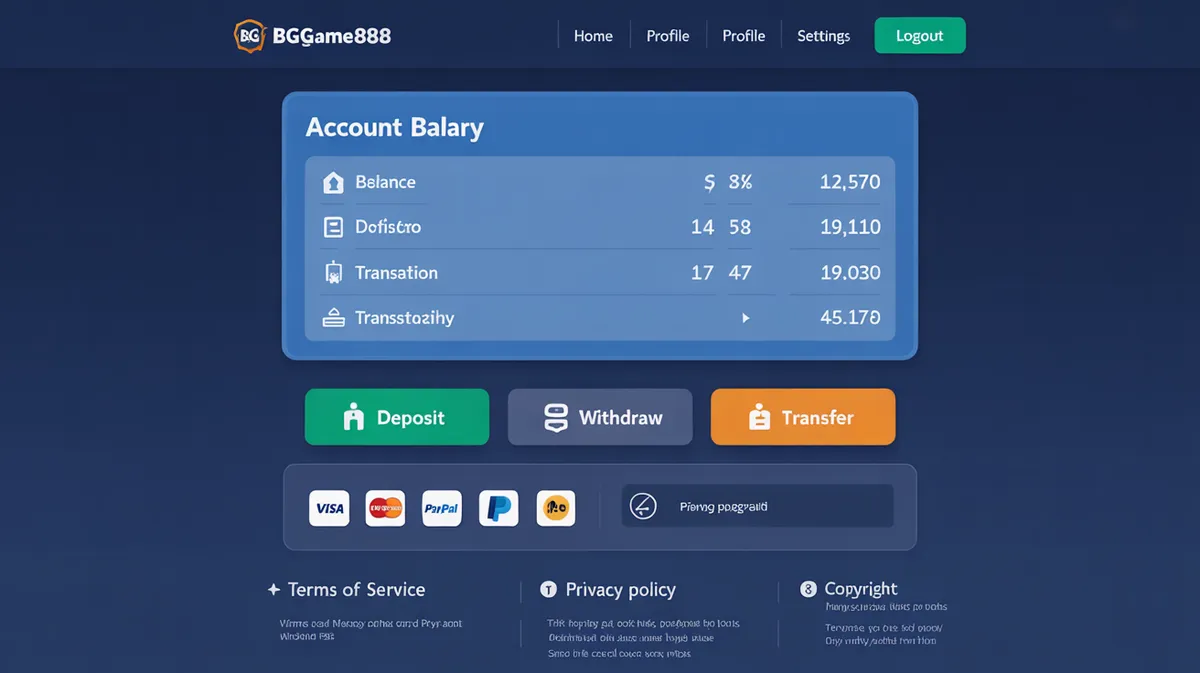 BGGame888 ระบบฝาก-ถอนเงินอัตโนมัติรวดเร็วปลอดภัย